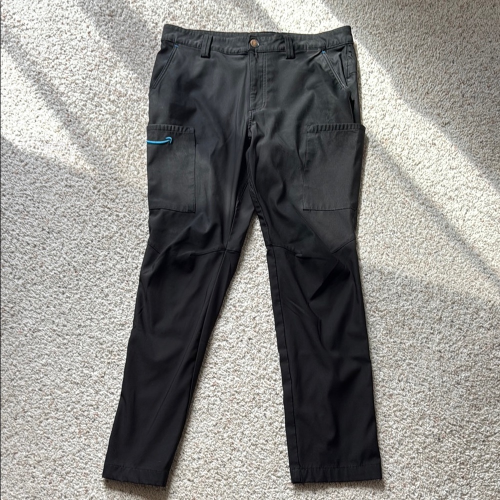Men's Black Cargo Pants Amazon size Medium